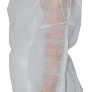 Blouse d'isolation blanche - sachet 10