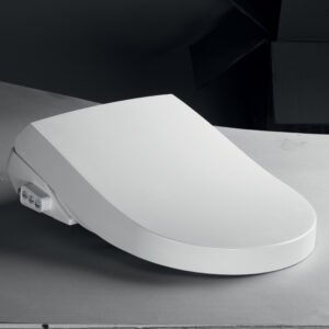 Abattant wc lavant luxe silver