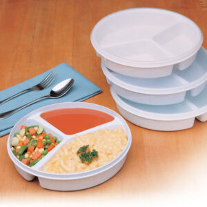 Assiette à compartiment