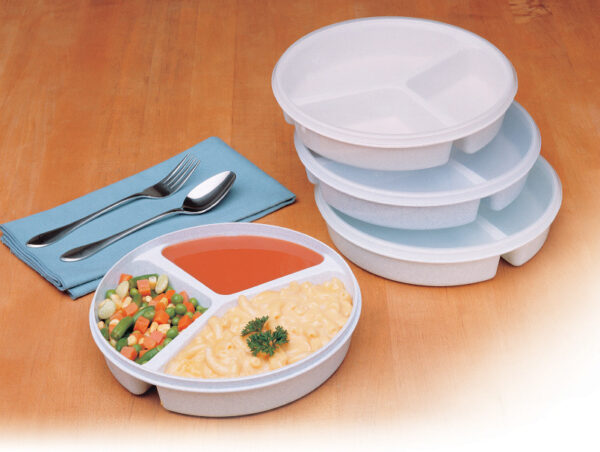 Assiette à compartiment