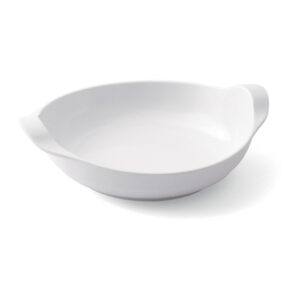 Assiette creuse en melamine - blanc - standard