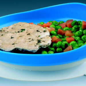 Assiette à rebord sur ventouse