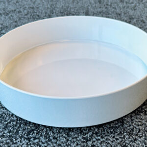 Assiette gripware - rebord droit