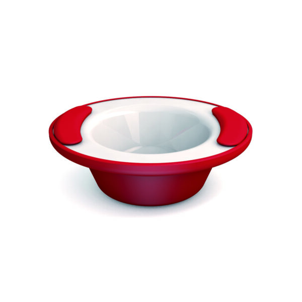 Assiette isotherme vital - rouge - creuse – Image 4
