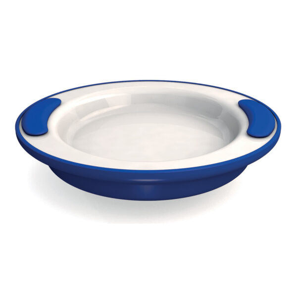Assiette isotherme vital - bleu - plate