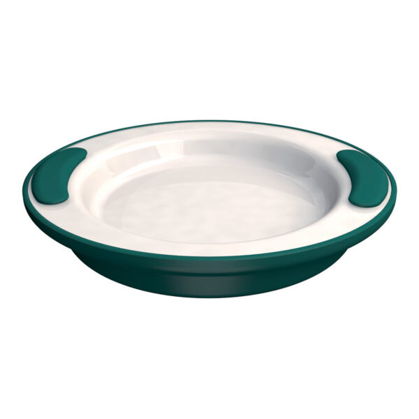 Assiette isotherme vital - petrole - plate