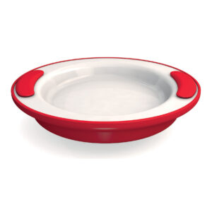 Assiette isotherme vital - rouge - plate