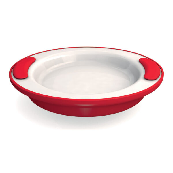 Assiette isotherme vital - rouge - plate