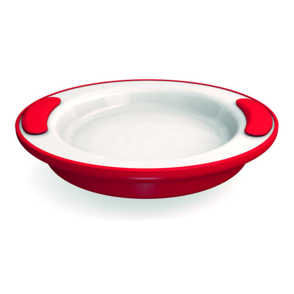 Assiette isotherme vital - rouge - plate – Image 4