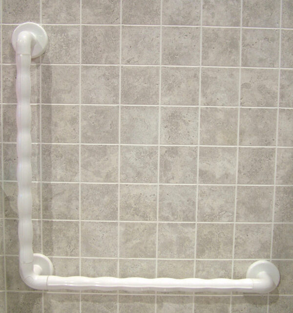 Barre d&apos;appui special douche grip - blanc