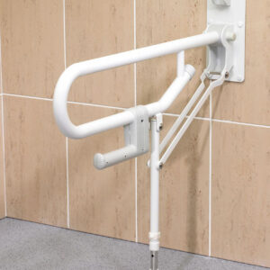 Bras d&apos;appui relevable pro - pied reglable blanc
