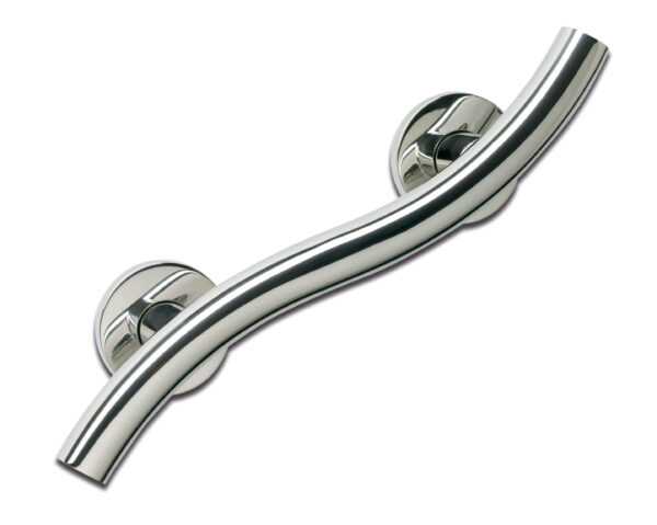 Barre d&apos;appui inox design - 35 cm – Image 2
