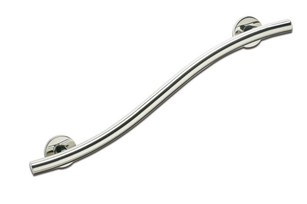Barre d&apos;appui inox design - 45 cm