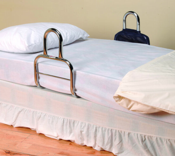 Barre d&apos;accès au lit - chrome – Image 4