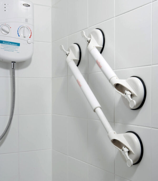 Barre d&apos;appui à ventouses strong - 65-78 cm – Image 2