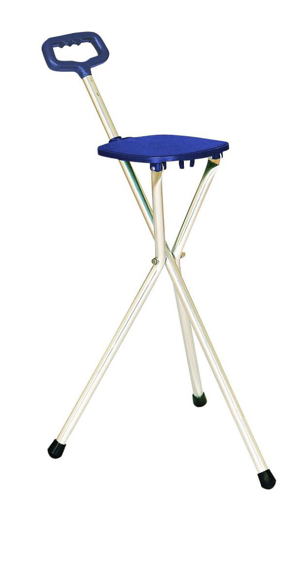 Canne siège pliante