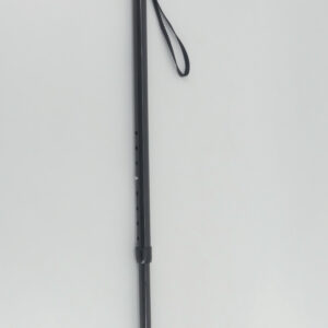 Canne de marche en carbone fixe ou pliable - noir - fixe
