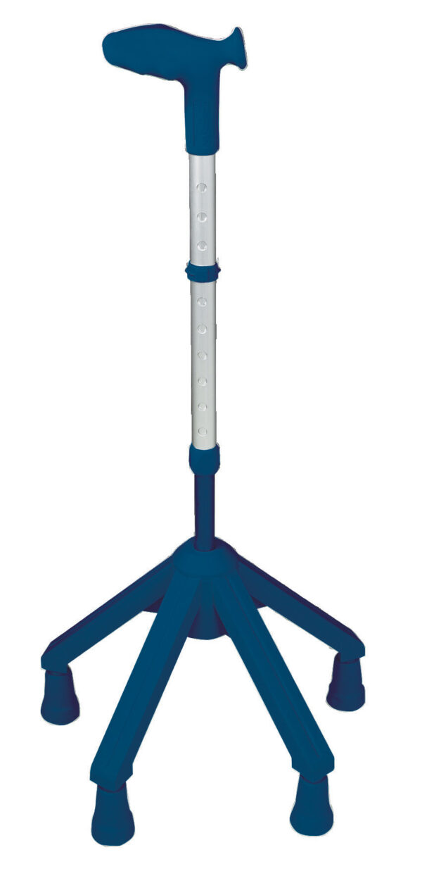 Canne de marche quadripode - modèle main gauche – Image 2