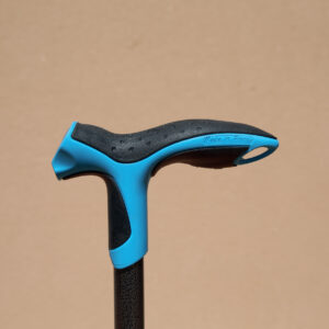 Canne de marche soft step - bleu