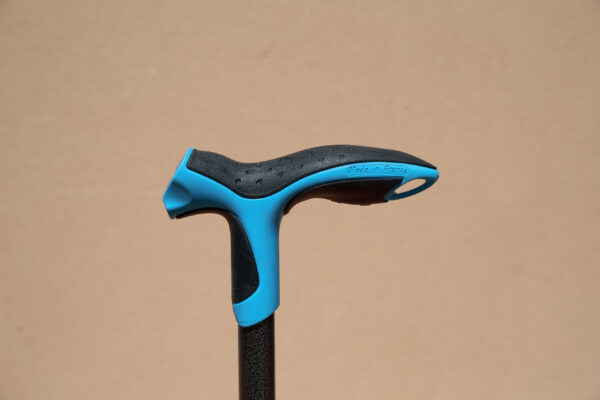 Canne de marche soft step - bleu