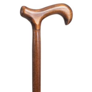 Canne bois derby - bois fonce