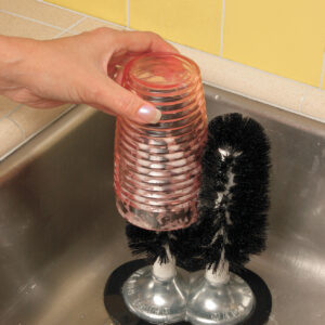 Brosses lave-verres ventouses