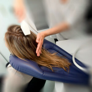 Bac à shampoing gonflable