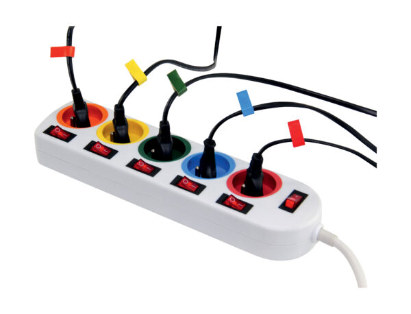 Bloc multiprises couleur – Image 2