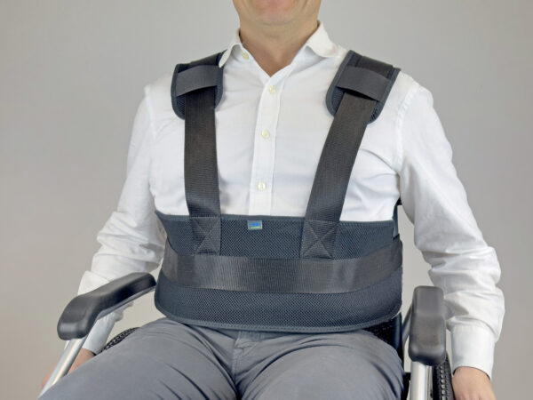 Ceinture abdominale à bretelles mesh – Image 2