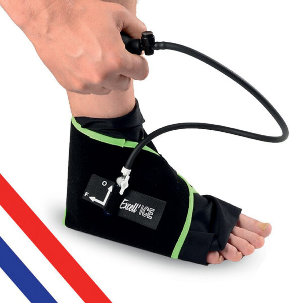 Attelles cryo excell&apos;ice gonflable - attelle de cheville
